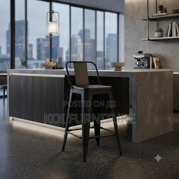 Barstoo; Metallic Home Living Room Kitchen Barstools