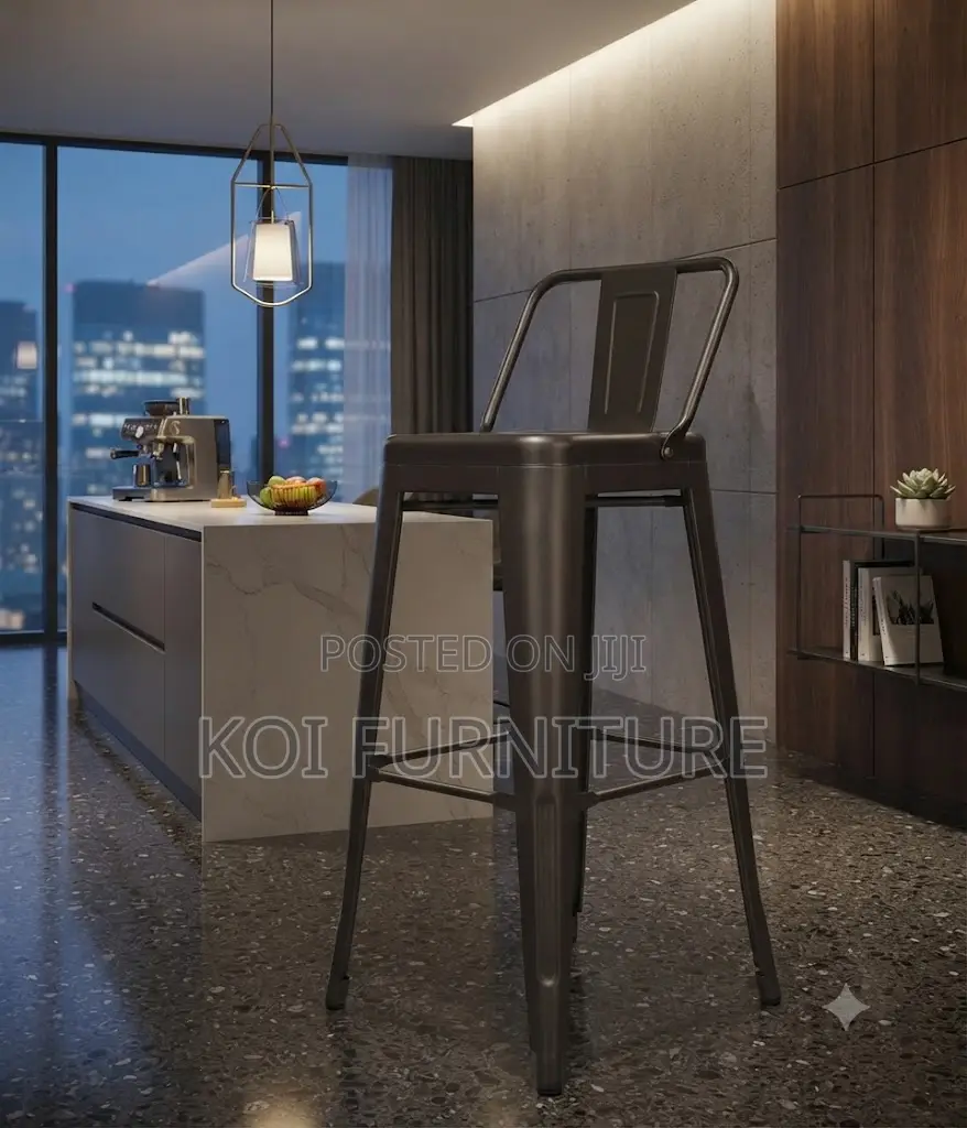 Barstoo; Metallic Home Living Room Kitchen Barstools