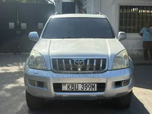 Toyota Land Cruiser Prado 2007 Silver