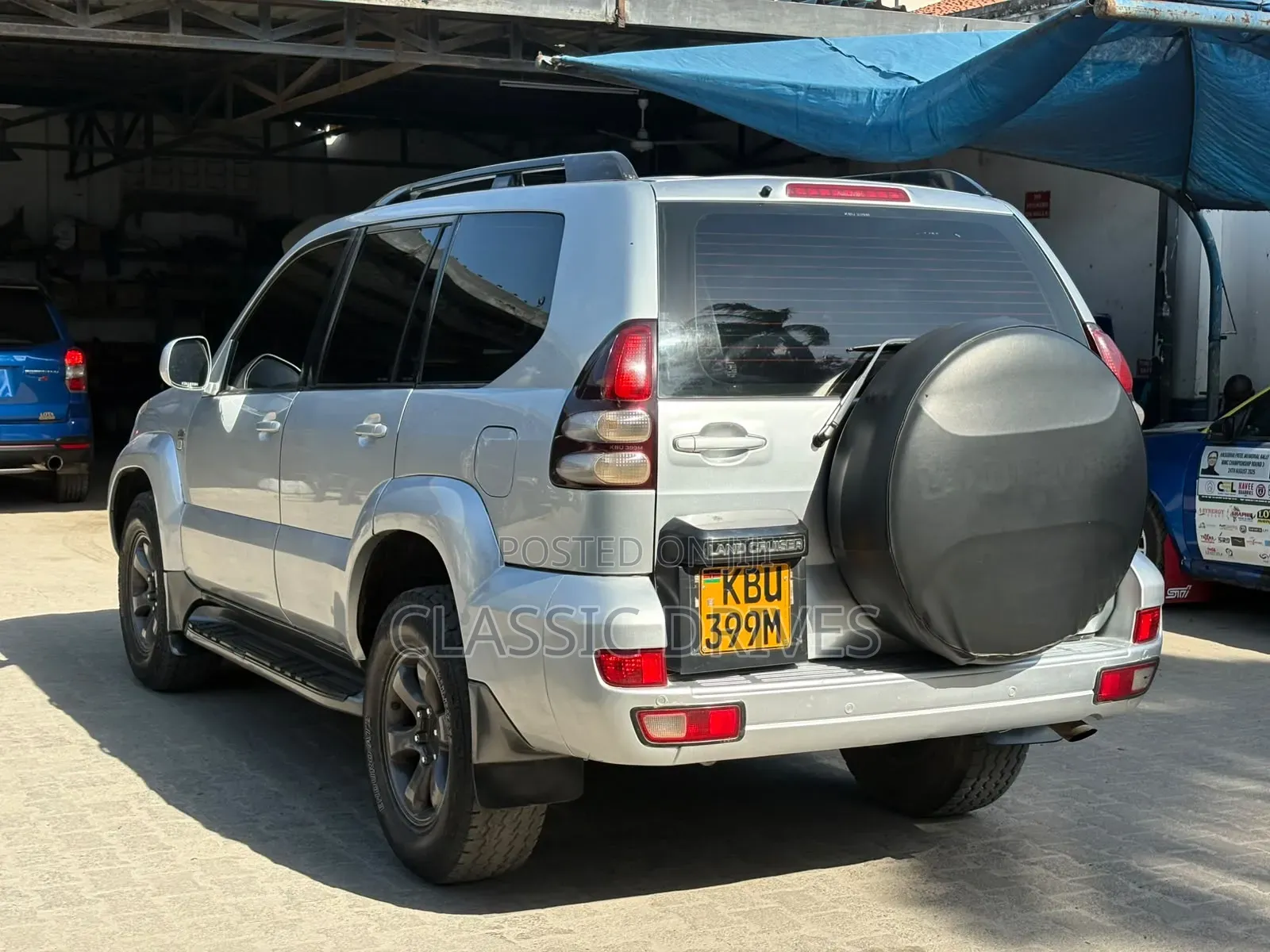 Toyota Land Cruiser Prado 2007 Silver