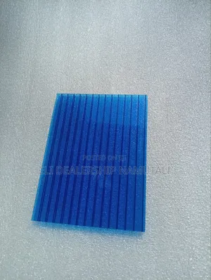 Egyptian Blue Hollow Polycarbonate Sheet for Carports Patio Roofing