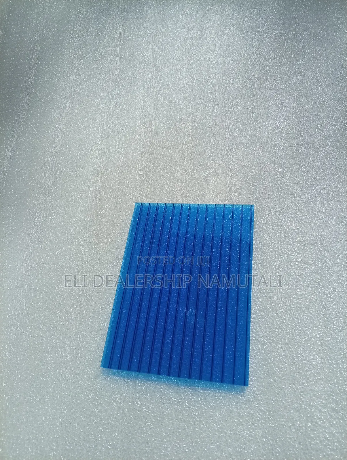 Egyptian Blue Hollow Polycarbonate Sheet for Carports Patio Roofing