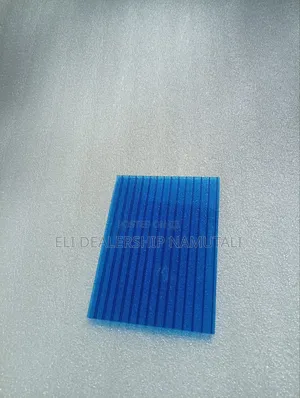 Egyptian Blue Hollow Polycarbonate Sheet for Carports Patio Roofing