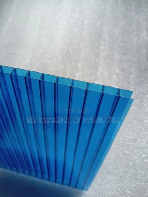 Egyptian Blue Hollow Polycarbonate Sheet/Energy-Efficient Roofing