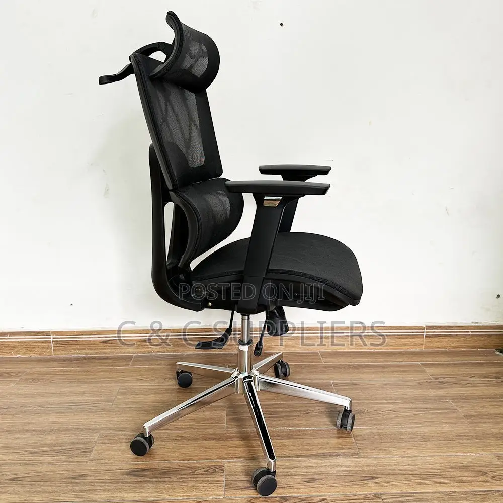 Black Ergonomic Full Mesh Home Chair