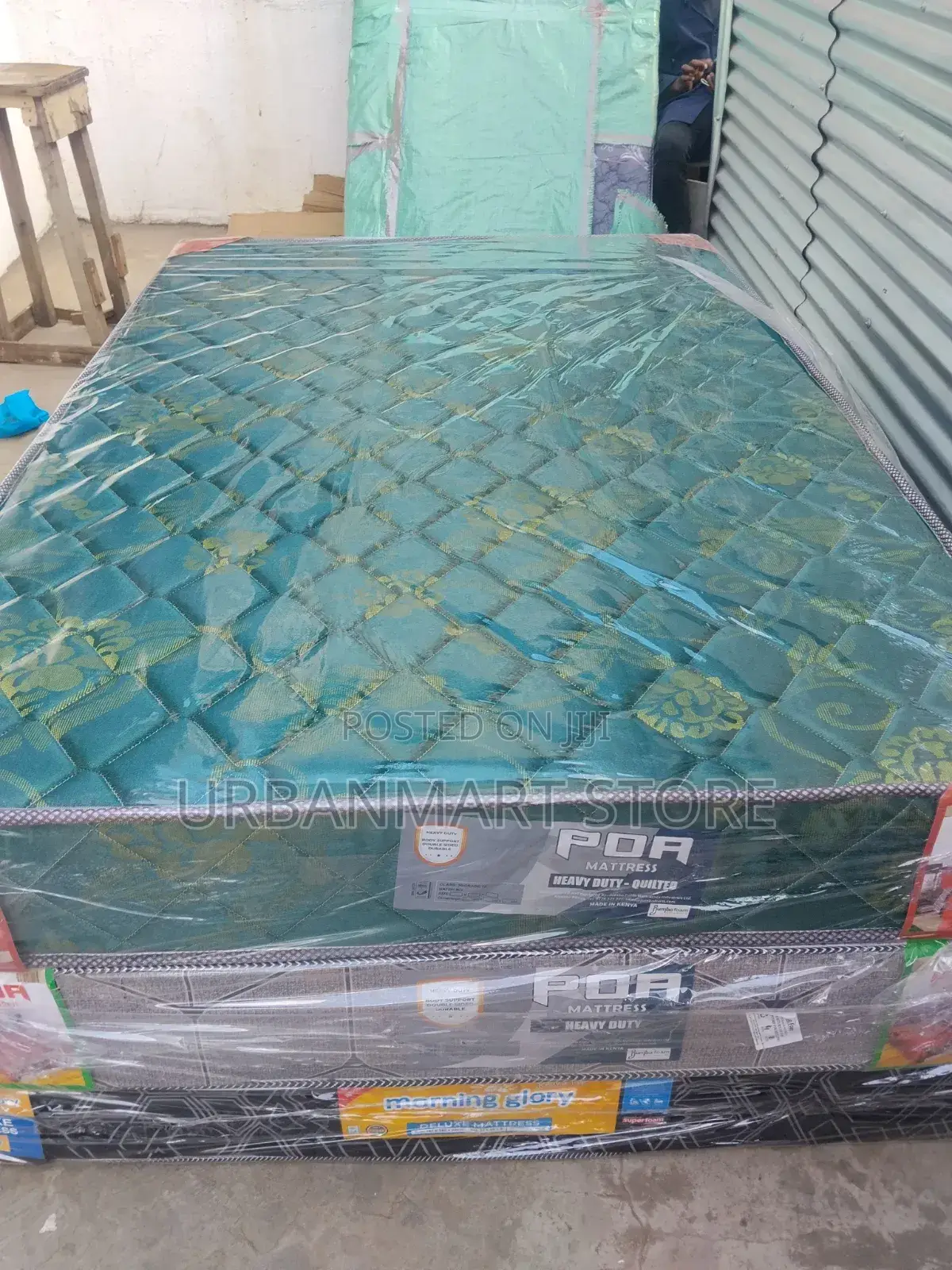 Jumbo Poa 4x6 8-Inch Quilted High Density Mattress