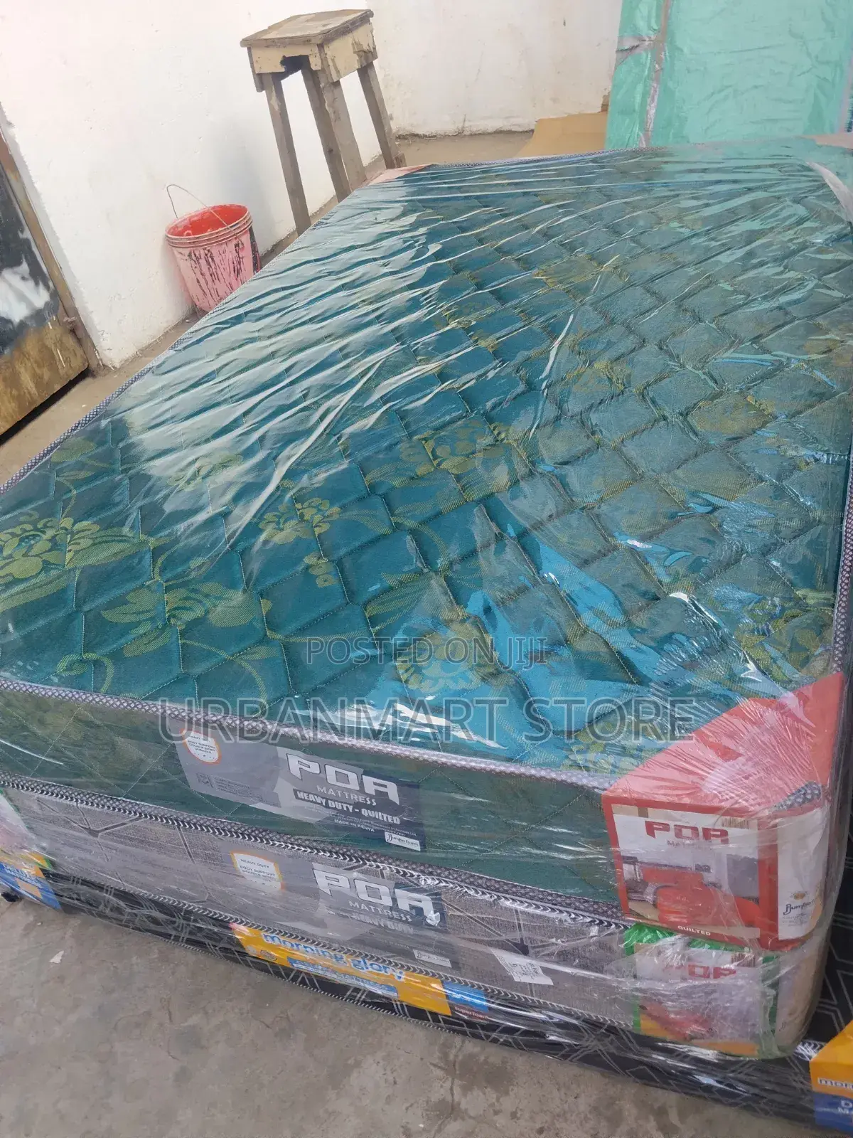 Jumbo Poa 4x6 8-Inch Quilted High Density Mattress