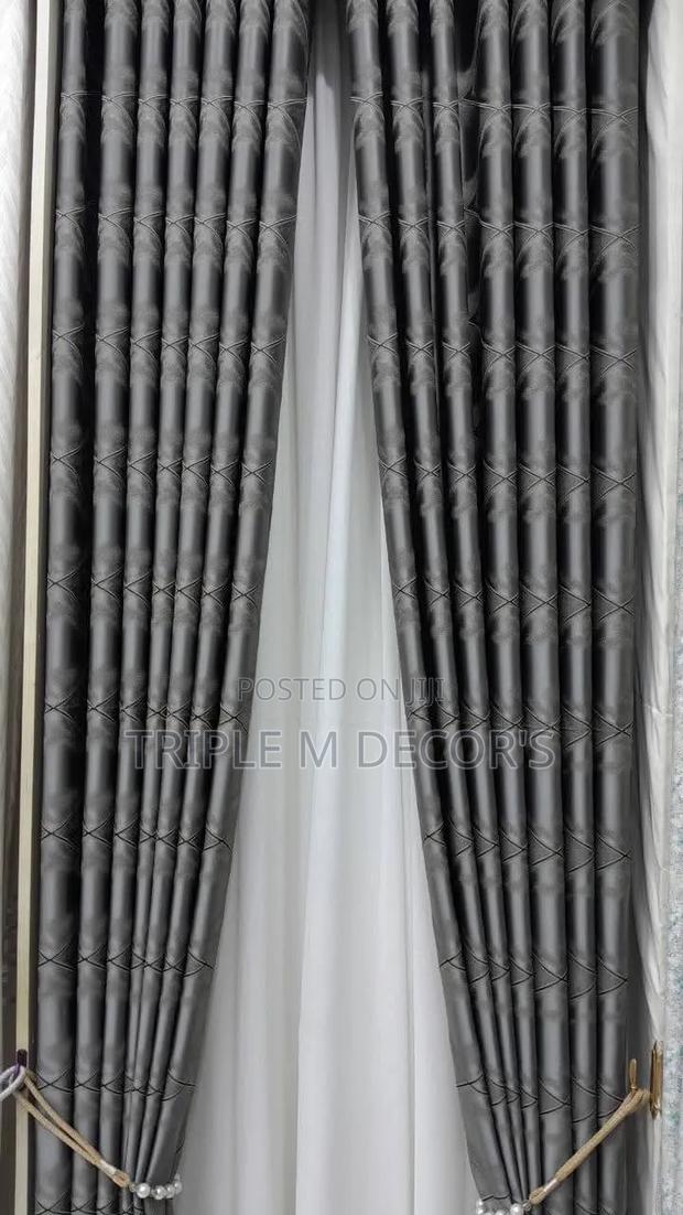 Premium Window Decor Curtains Fabrics - thumbnail 2