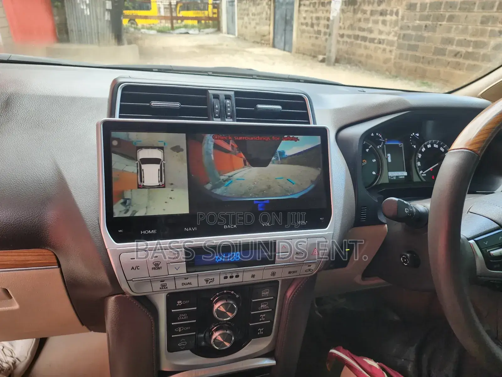 Prado J 150 2020 12.3 Android Radio Upgrade