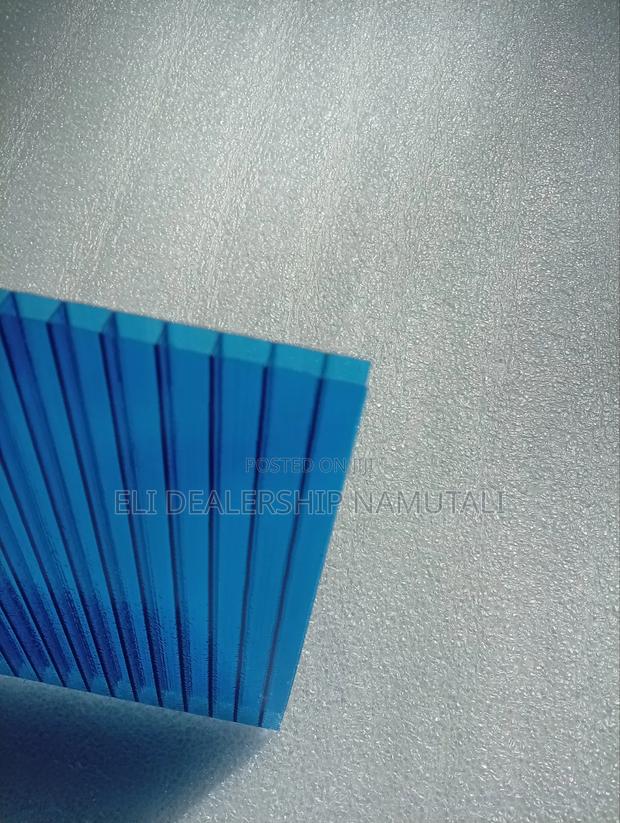 8mm Premium Blue Multiwall Polycarbonate Roof Panel for Canopies
