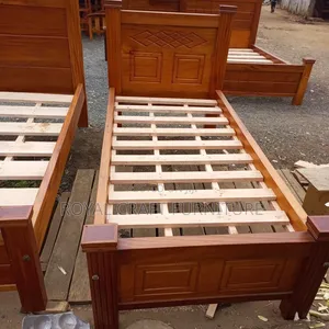 Elegant Solid Mahogany Bed Frame (3x6)– Premium Quality