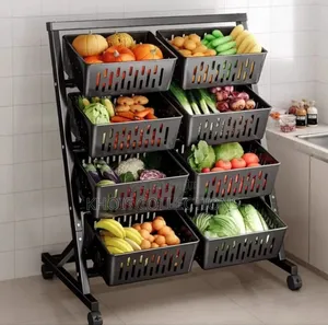 Heavy Duty 4 Layer Kitchen Vegetable Rack