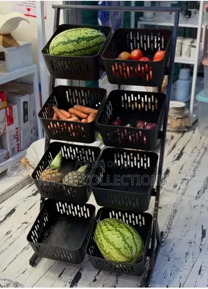 Heavy Duty 4 Layer Kitchen Vegetable Rack