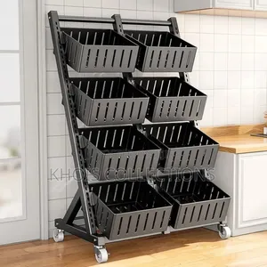 Heavy Duty 4 Layer Kitchen Vegetable Rack