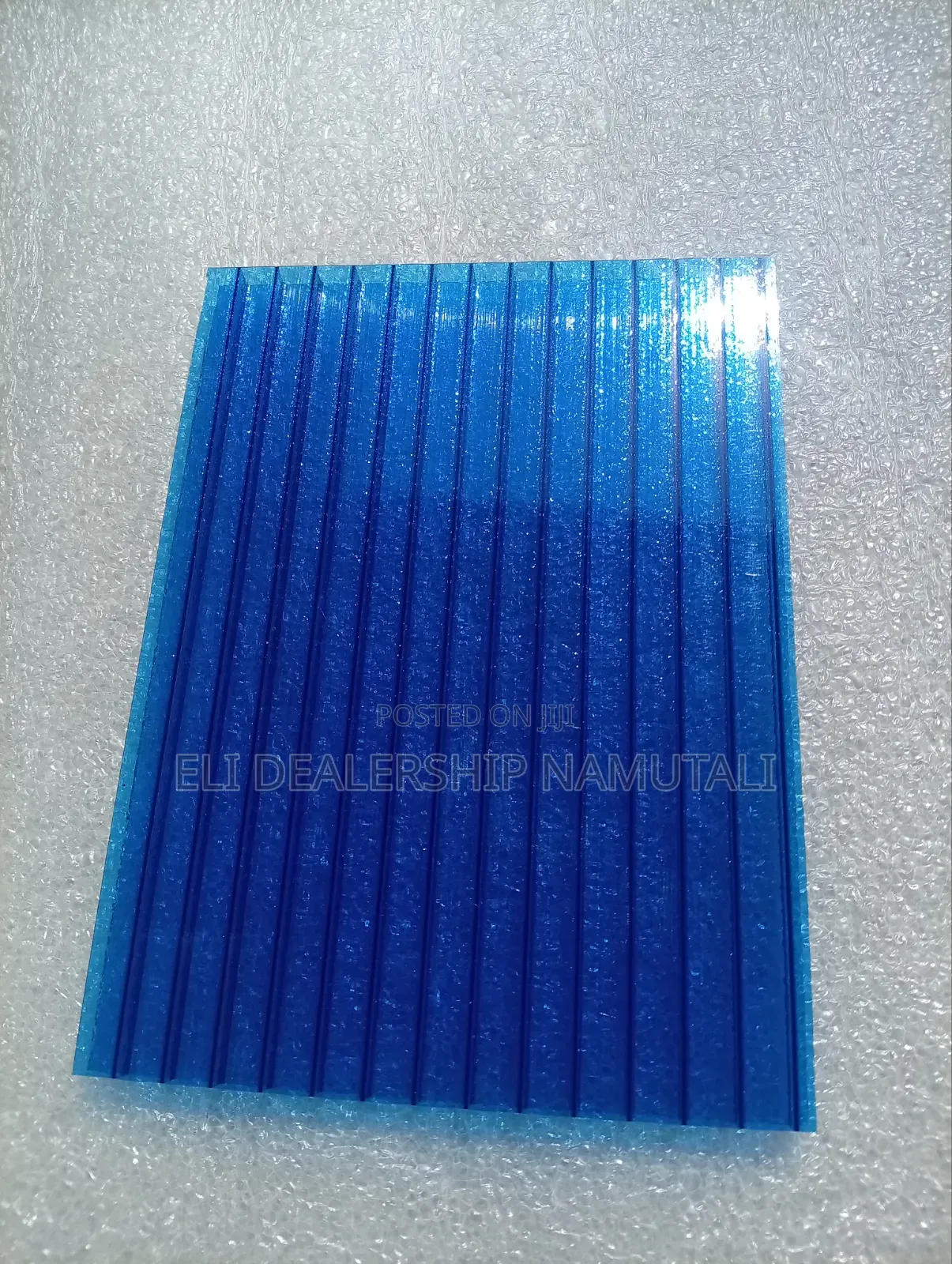 Blue Hollow Polycarbonate Sheet/Strong, Lightweight Roofing Solution