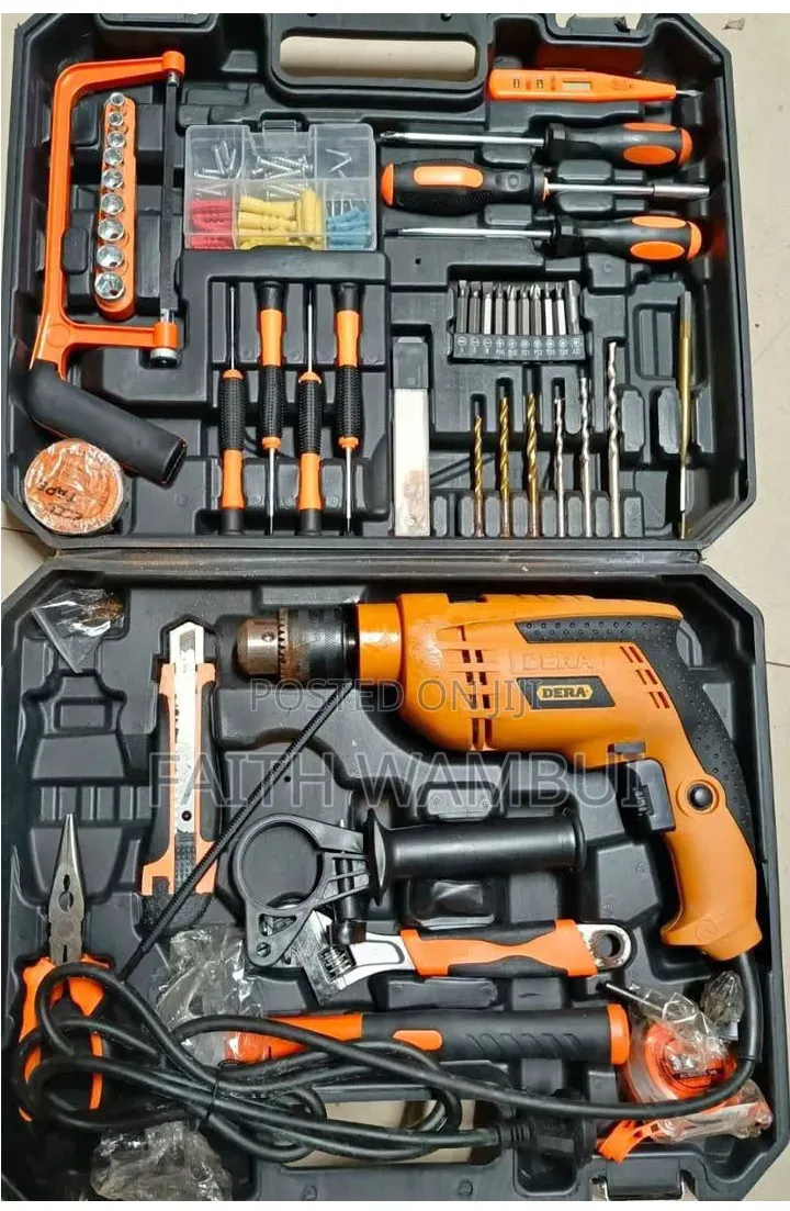 New Arrival Dera Corded Drill Set With Tools