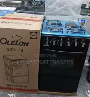 Olelon Cooker 50 by 55 3+1 ,Cook More With the 3+1 Burner Design