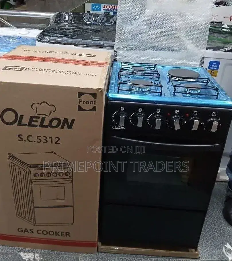 Olelon Cooker 50 by 55 3+1 ,Cook More With the 3+1 Burner Design