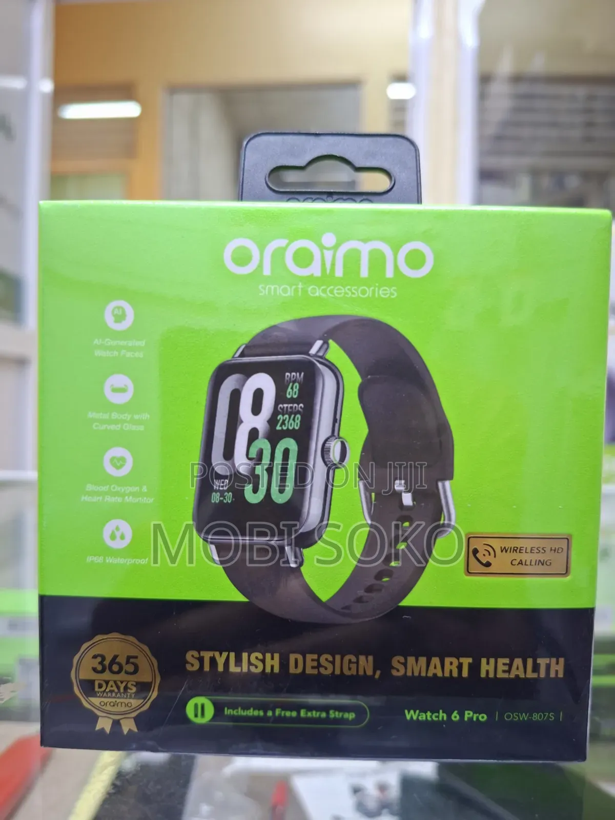 Oraimo Watch 6 Pro 1.69'' Full Touch Smart Watch