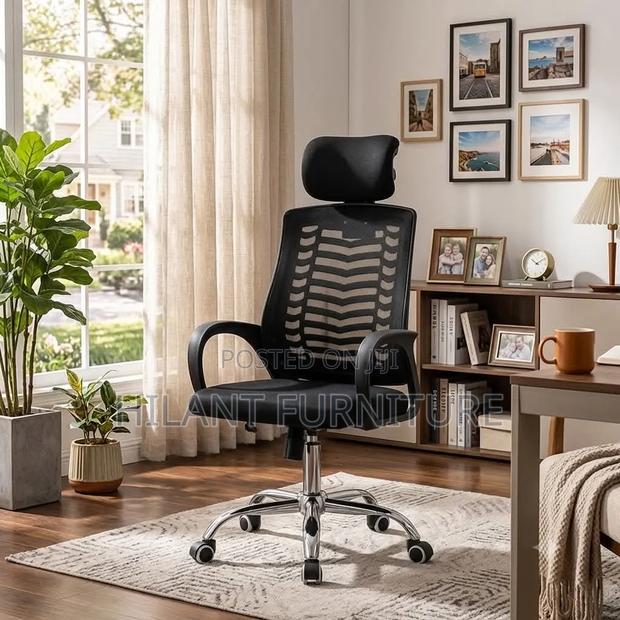 Headrest Ergonomic Office Chair - thumbnail 2