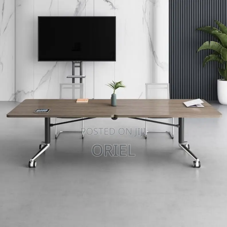 Office Table : 2.4m Foldable Boardroom Table