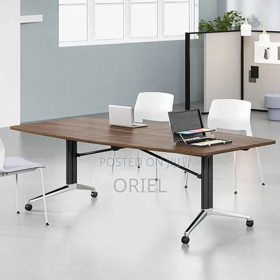 Office Table : 2.4m Foldable Boardroom Table