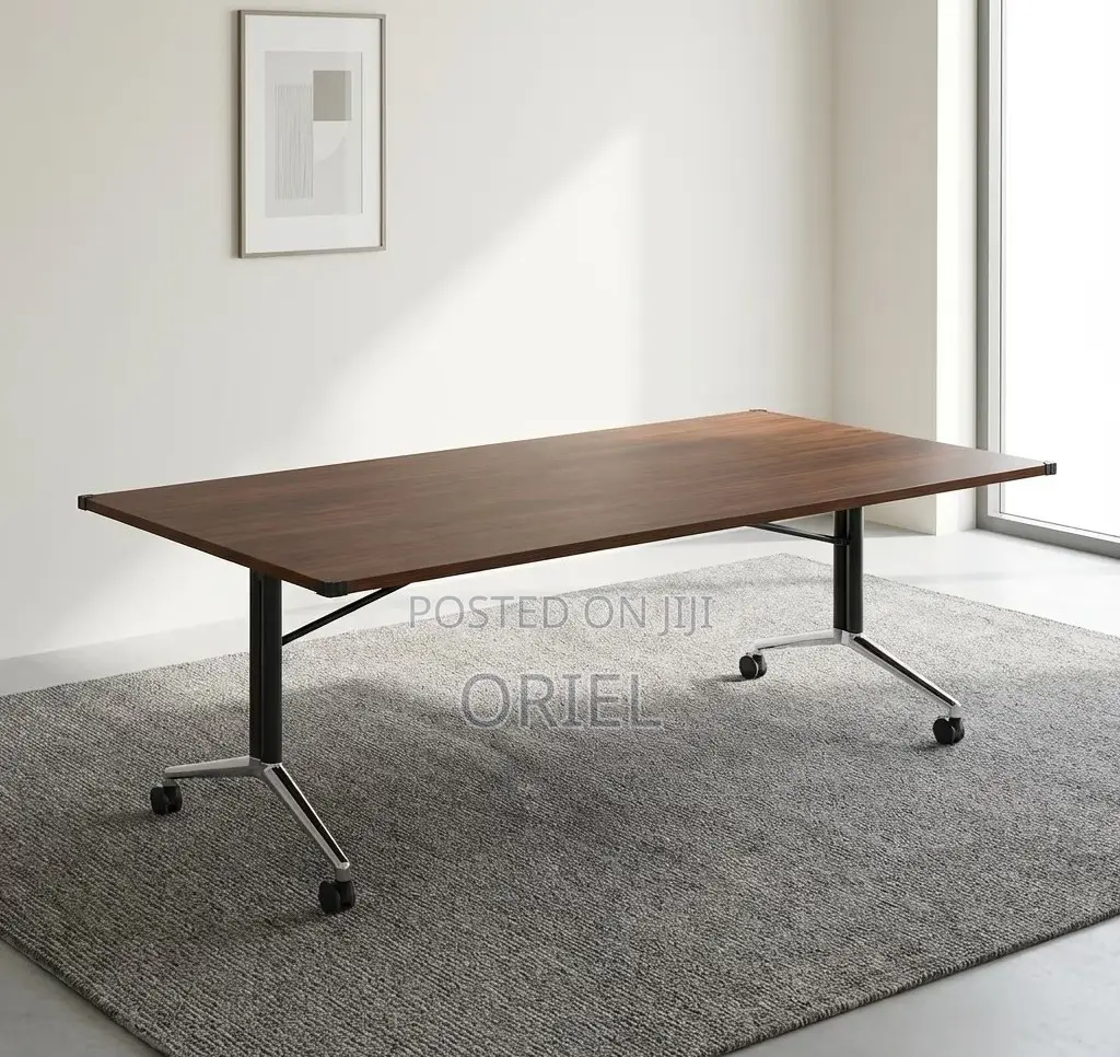 Office Table : 2.4m Foldable Boardroom Table