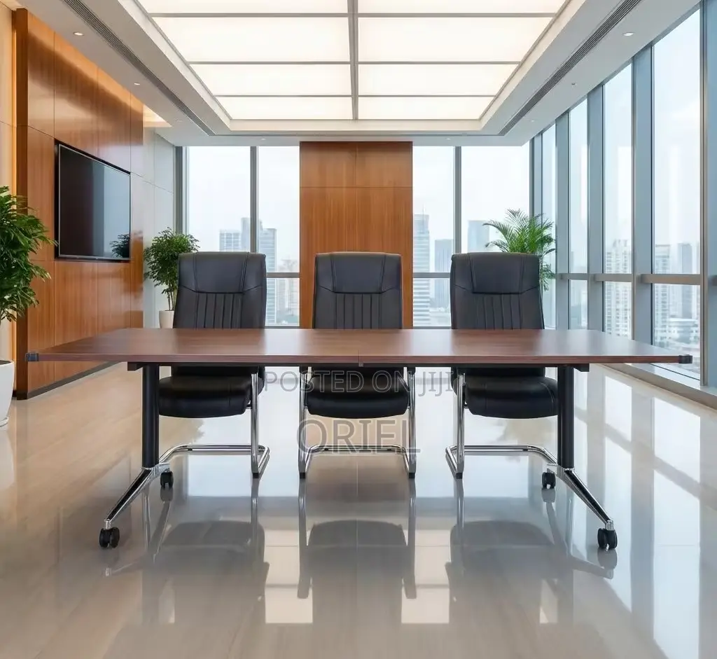 Office Table : 2.4m Foldable Boardroom Table