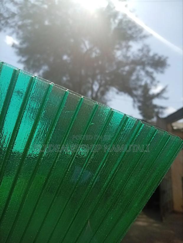 Green Hollow Polycarbonate Roofing Sheet/Uv Resistant Multiwall Panel