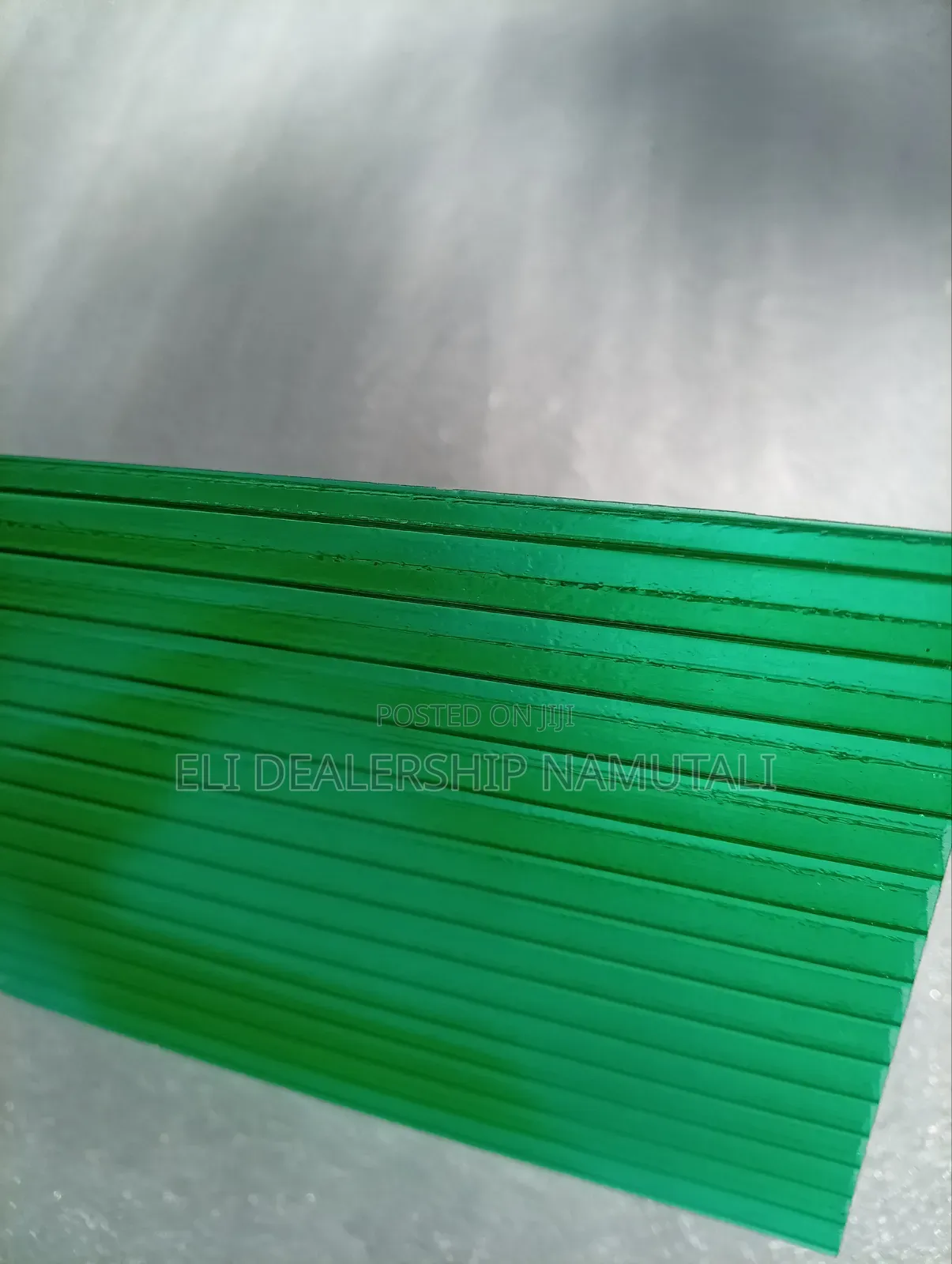 Green Hollow Polycarbonate Roofing Sheet/Uv Resistant Multiwall Panel