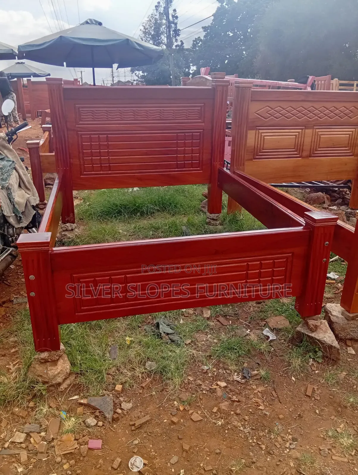 5by 6 Solid Mahogany Wood.