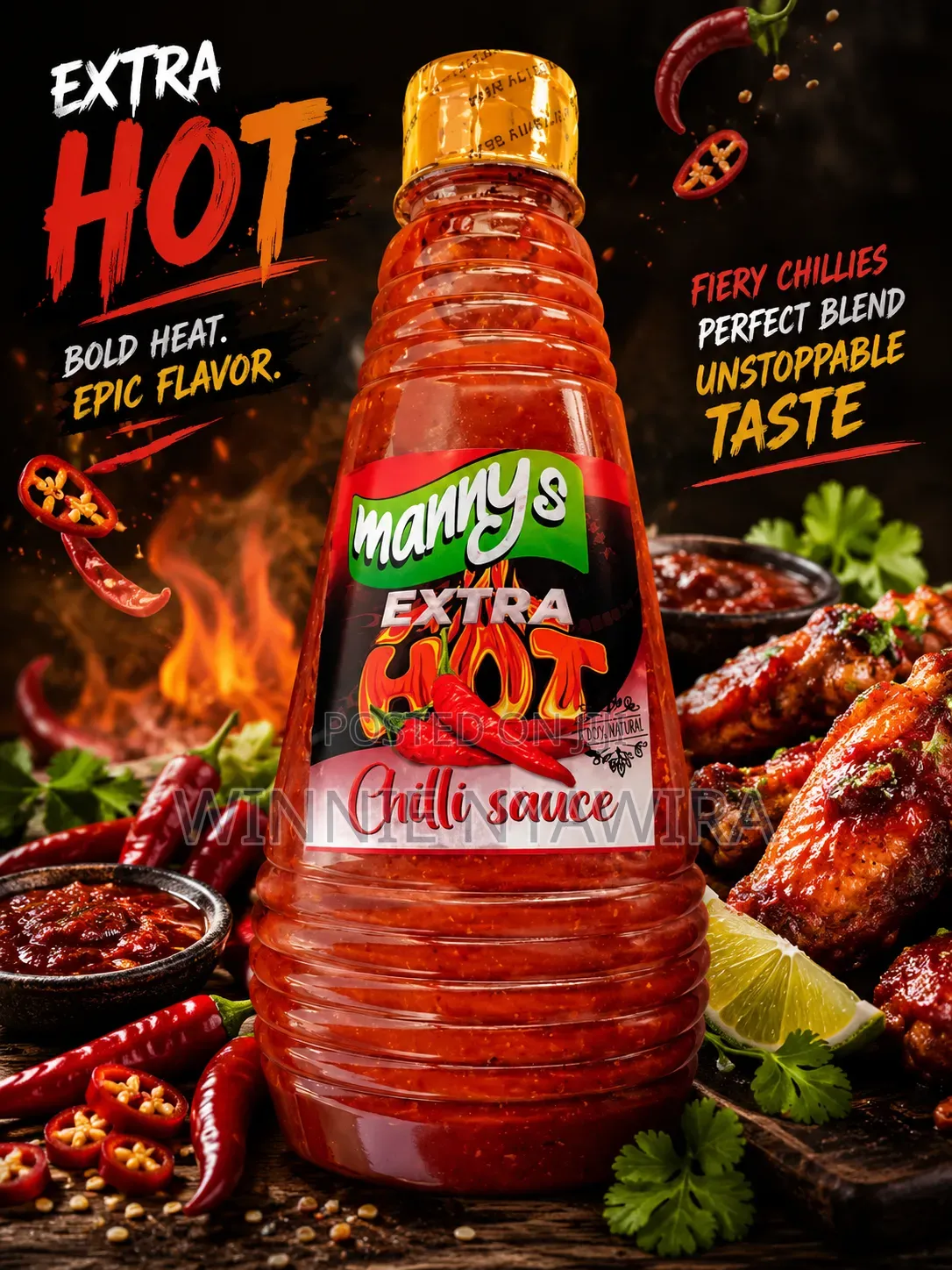 Manny's Chilli Sauce - Perfect for Every Meal