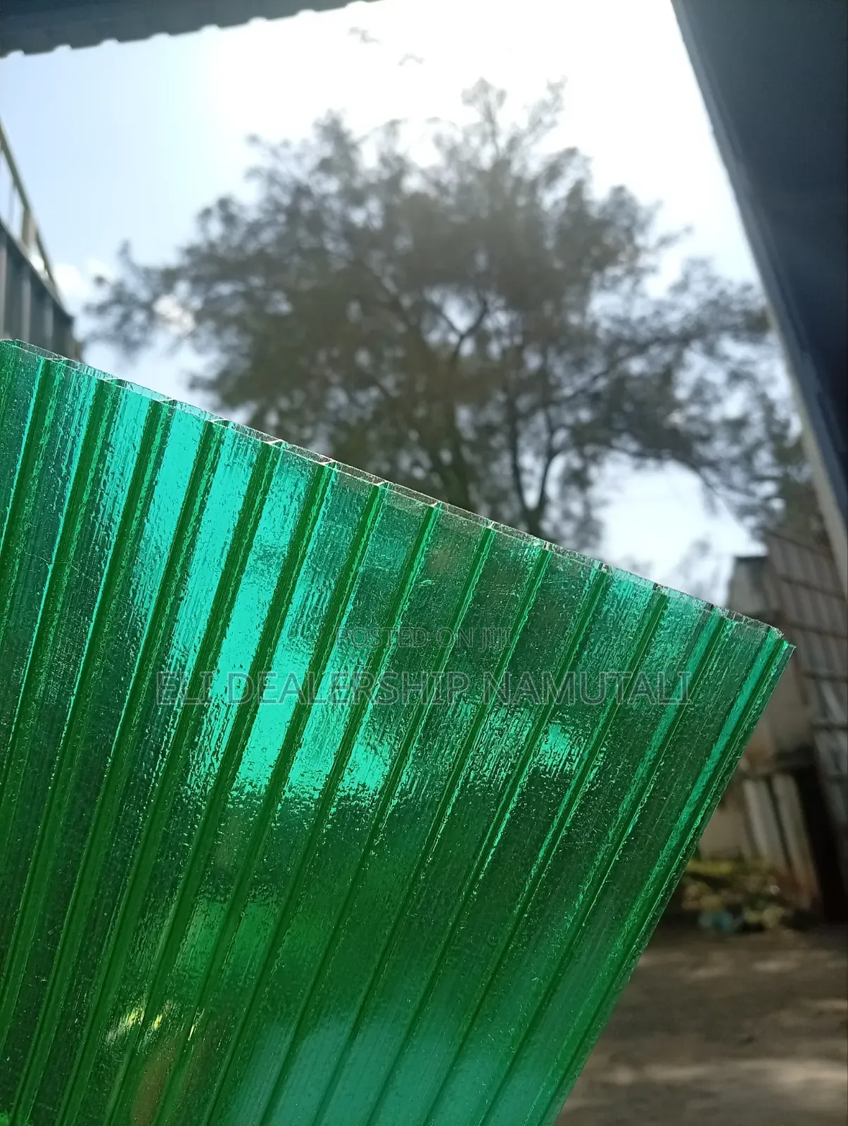 6mm Green Multiwall Polycarbonate Roofing Sheet/Durable Lightweight