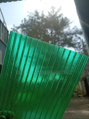 Uv-Protected Green Hollow Polycarbonate Sheet for Greenhouses Roofing