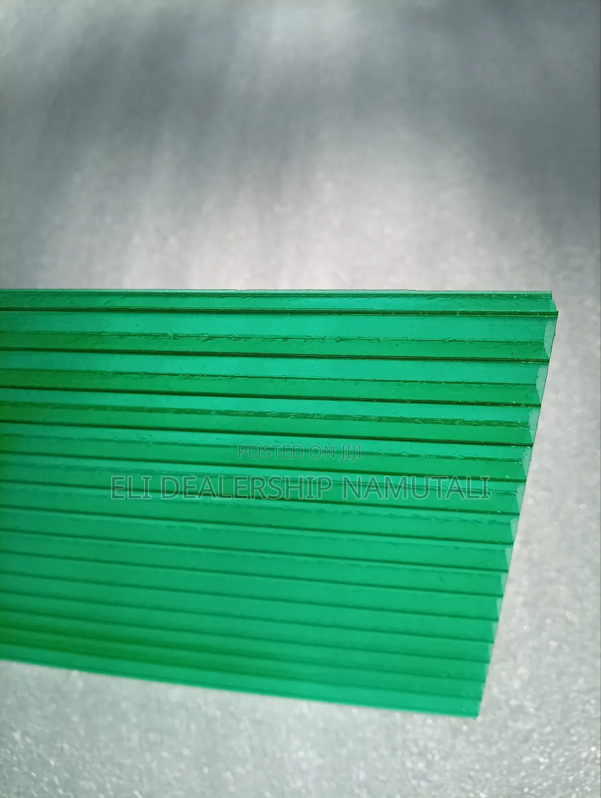 Egyptian 8mm Heavy-Duty Green Polycarbonate Hollow Sheet/Weatherproof