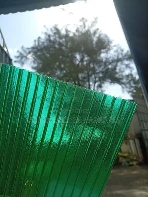 Egyptian 8mm Heavy-Duty Green Polycarbonate Hollow Sheet/Weatherproof