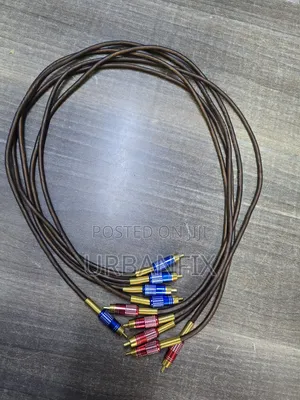 1 MTR Quality Rca Mic Cables Available