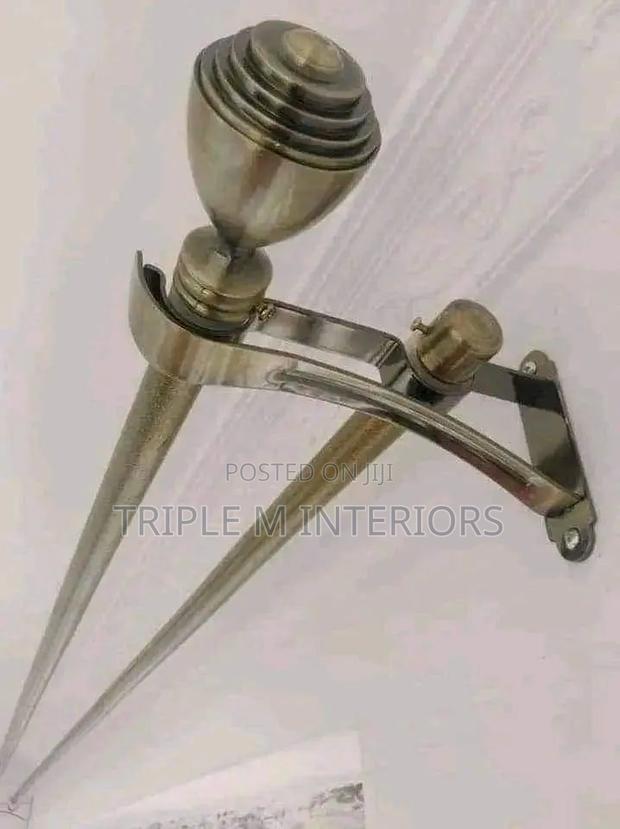 Non- Fading Jua Kali Curtain Rods