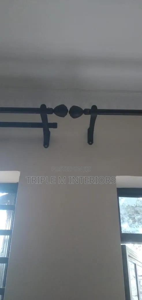 Non- Fading Jua Kali Curtain Rods - thumbnail 2