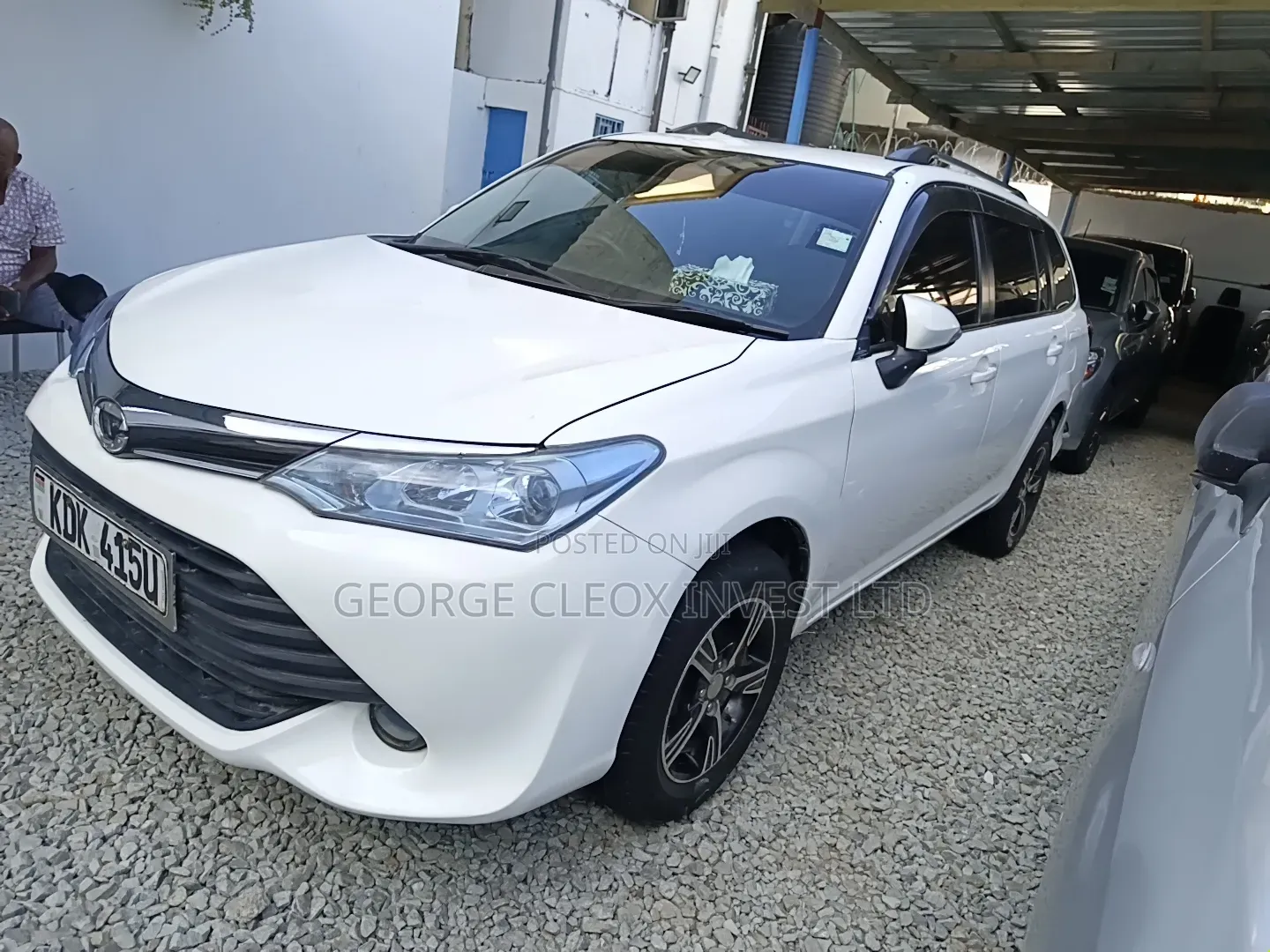 Toyota Corolla Fielder 2015 White