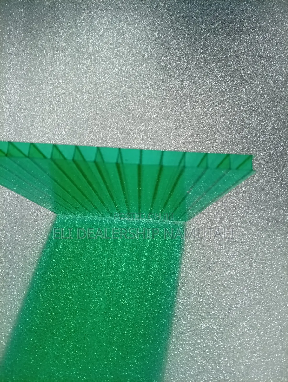 High-Quality Green Polycarbonate Sheet/Uv Resistant Roofing Cladding