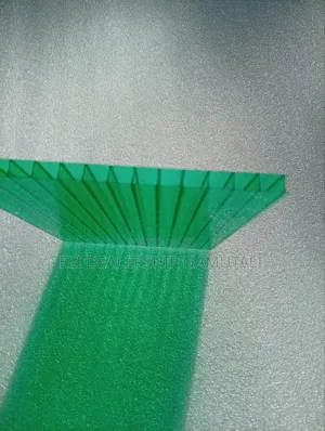 High-Quality Green Polycarbonate Sheet/Uv Resistant Roofing Cladding