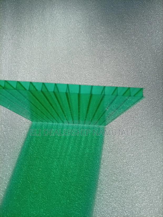 High-Quality Green Polycarbonate Sheet/Uv Resistant Roofing Cladding - thumbnail 2