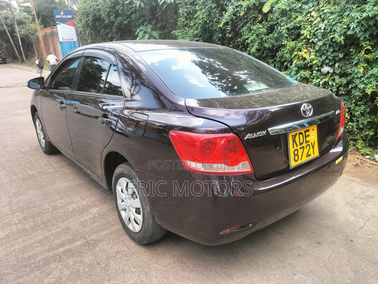 Toyota Allion 2014 Burgundy