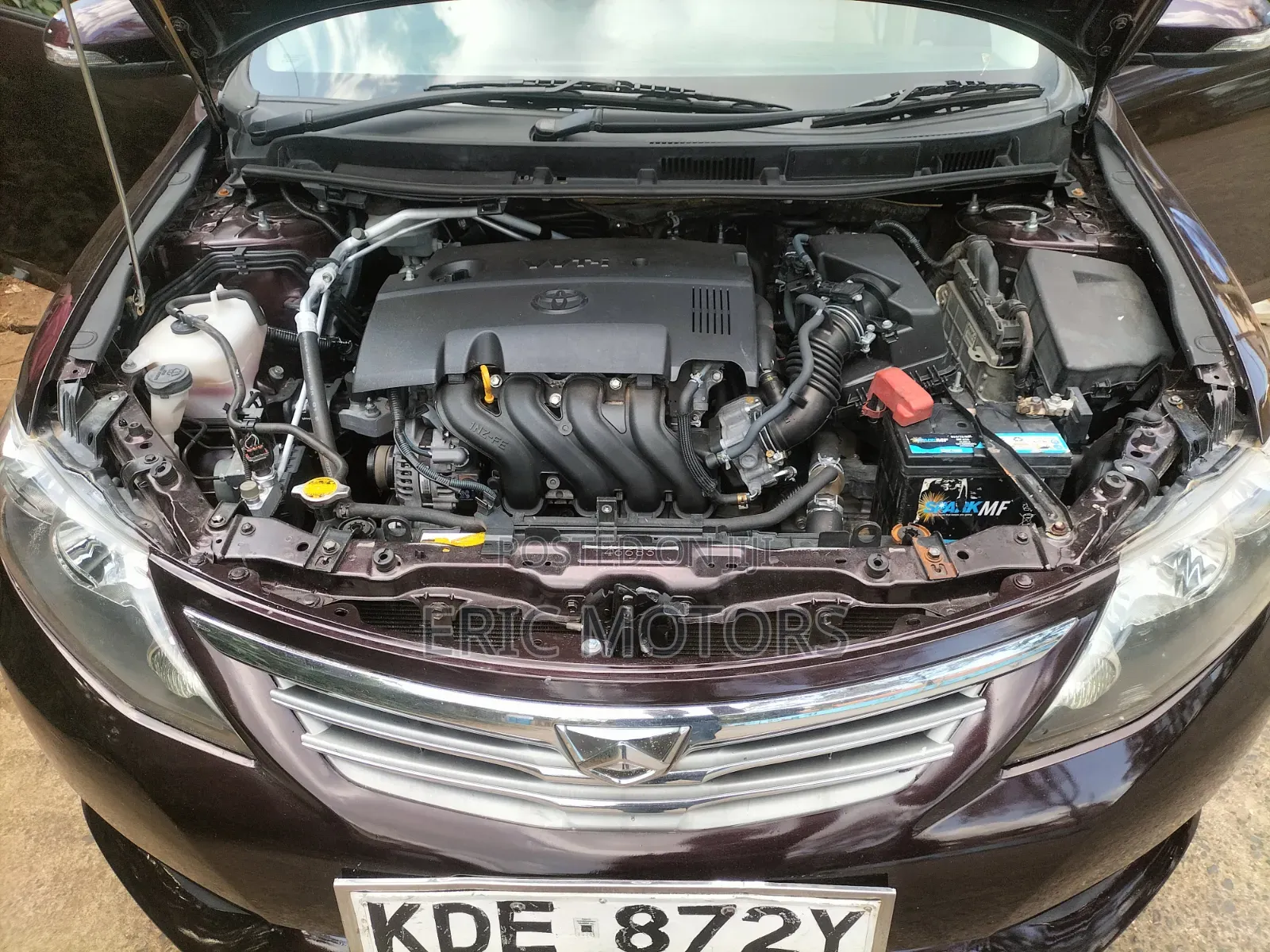 Toyota Allion 2014 Burgundy