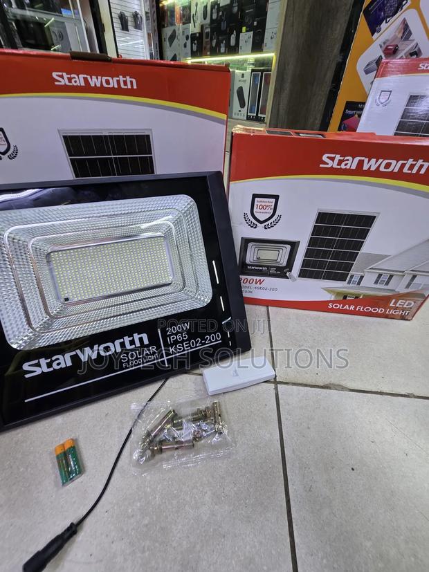 Best Selling 200w Solar Flood Light With Solar Panel Remote | Ip65 - thumbnail 2
