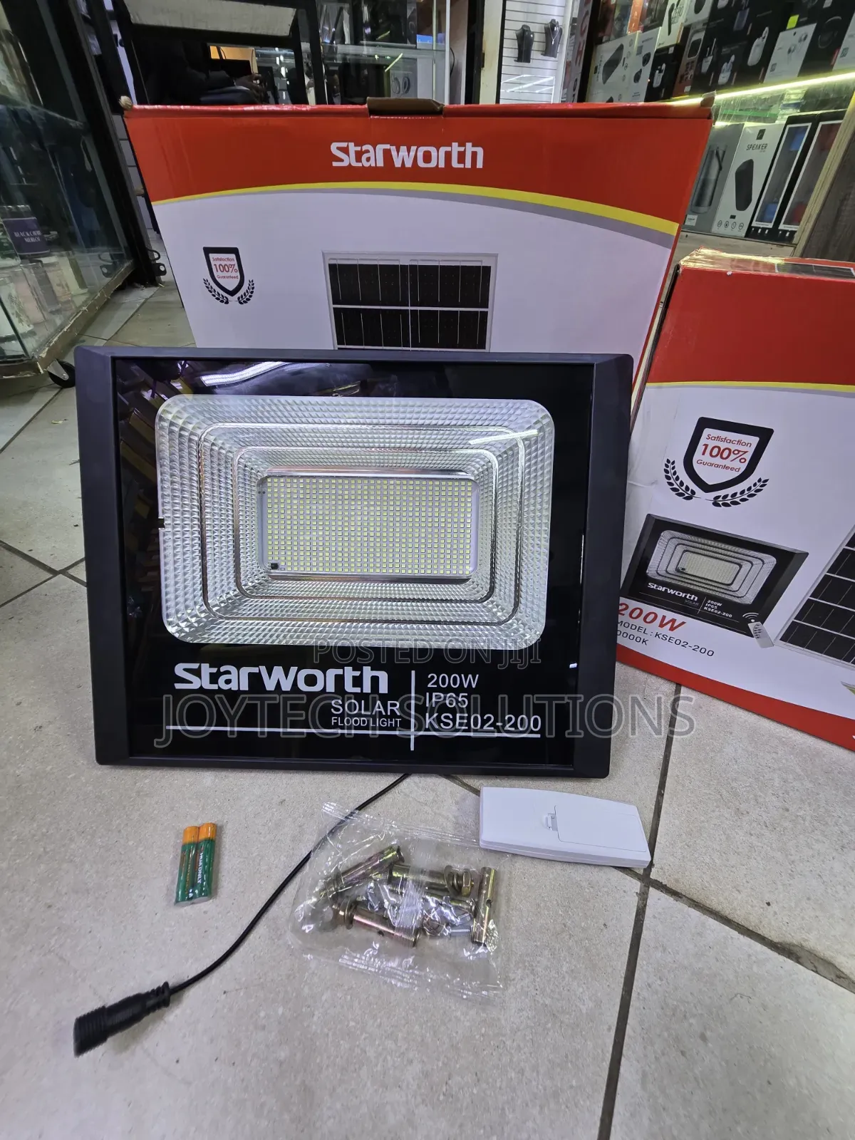 Best Selling 200w Solar Flood Light With Solar Panel Remote | Ip65