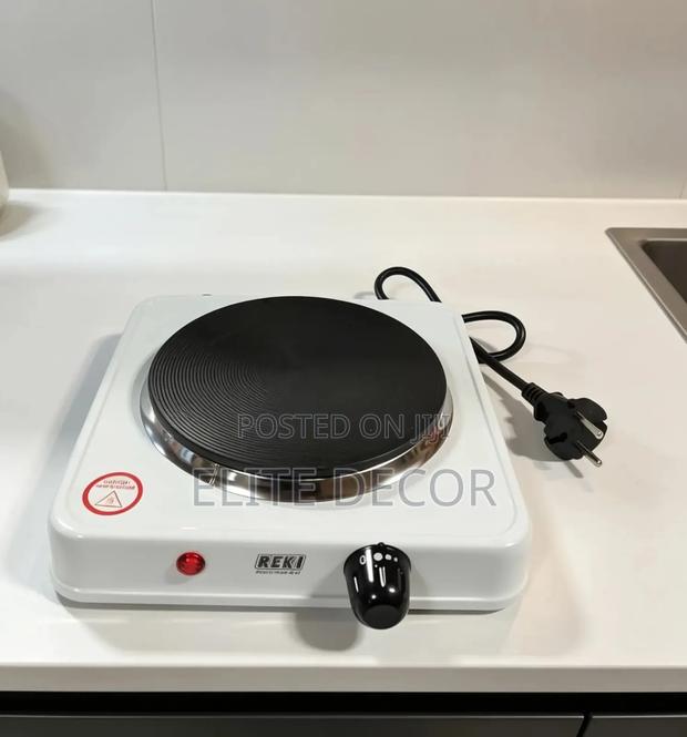Reki Single Electric Hot Plate Cooker – Fast Heating, Portable - thumbnail 2