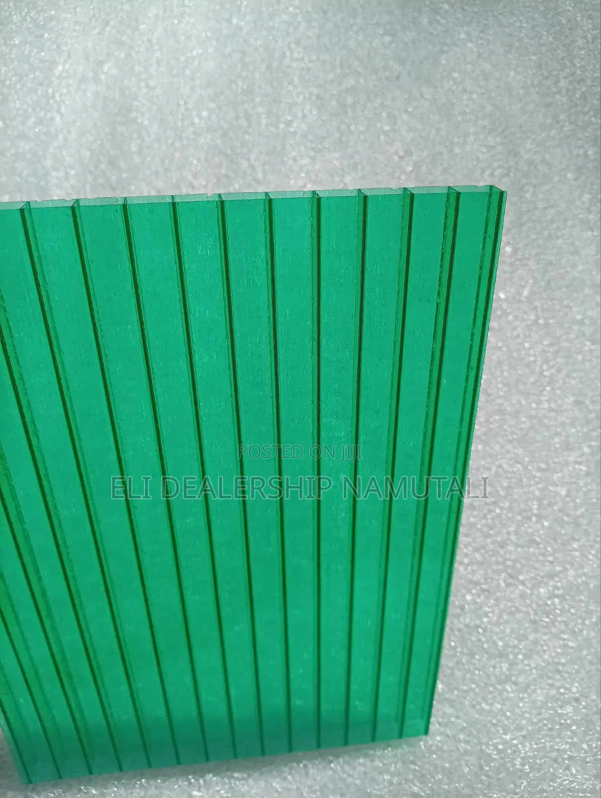 Green Hollow Polycarbonate Sheet for Carports Greenhouses Roofing