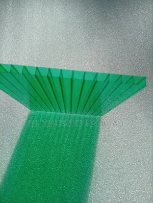 Green Hollow Polycarbonate Sheet for Carports Greenhouses Roofing